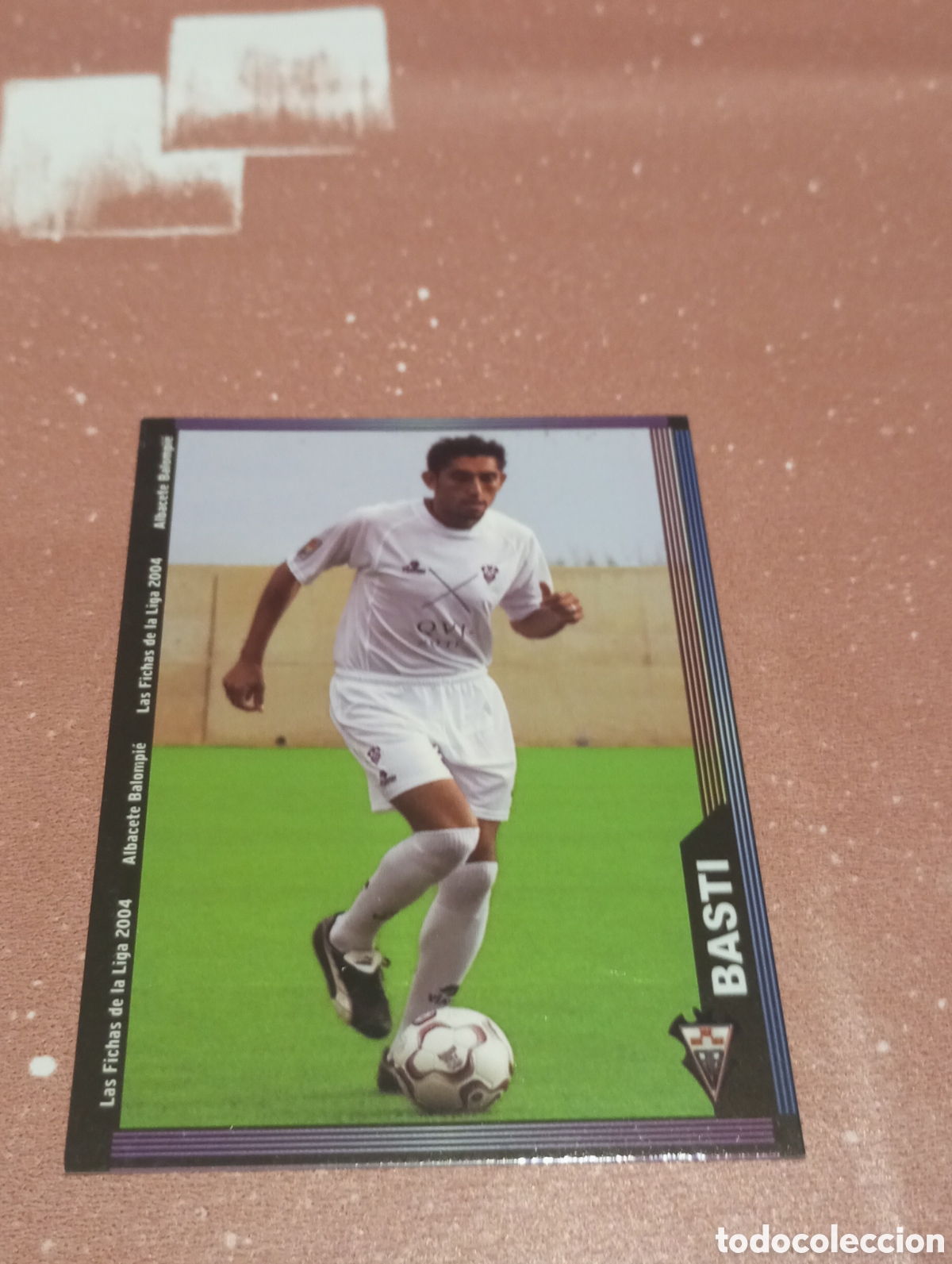 Figurine di Calcio: 536 BASTI ALBACETE FICHAS DE LA LIGA 2003 2004 03 04 MUNDICROMO