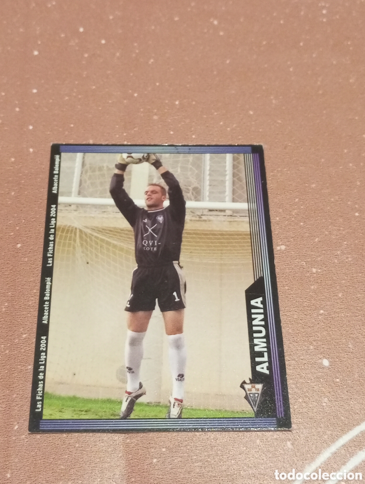 Cromos de Futebol: 518 ALMUNIA ALBACETE FICHAS DE LA LIGA 2003 2004 03 04 MUNDICROMO