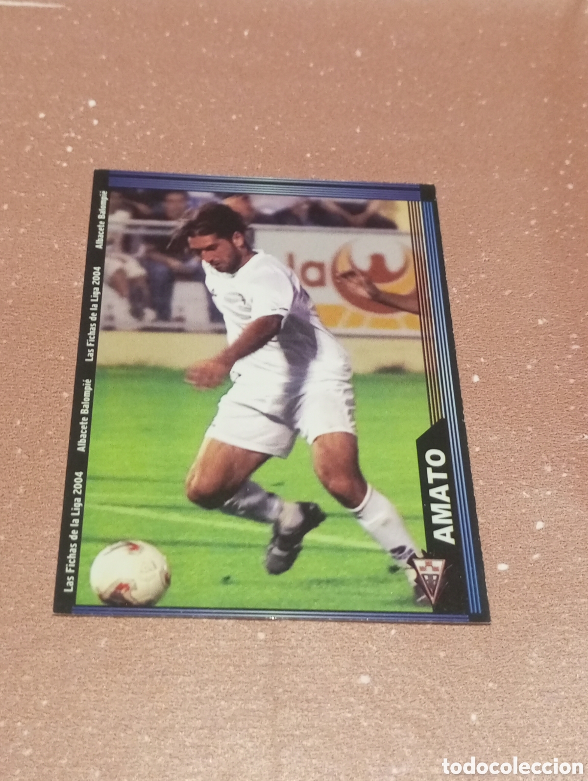 Cromos de Futebol: 532 AMATO ALBACETE FICHAS DE LA LIGA 2003 2004 03 04 MUNDICROMO