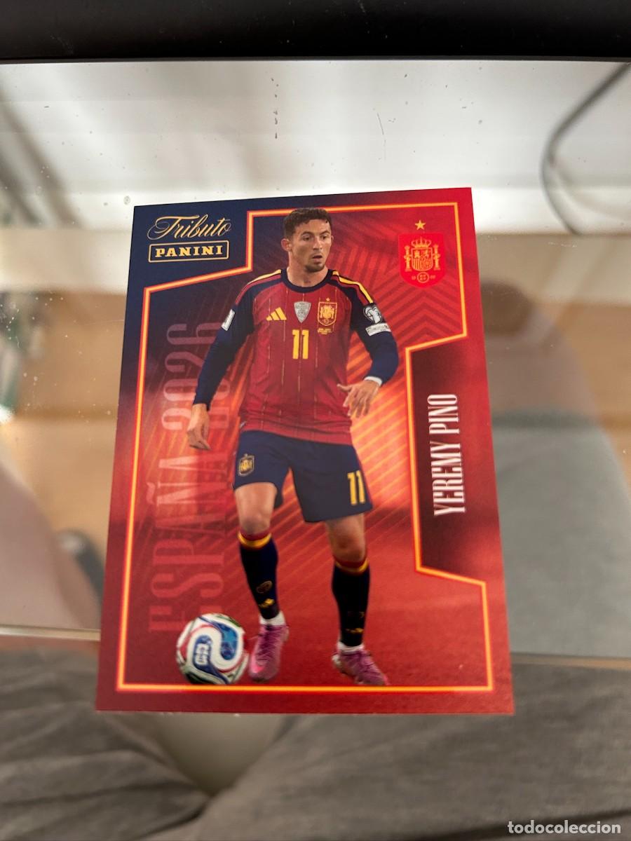 Cromos de f&uacute;tbol: YEREMI PINO TRIBUTO NUEVO