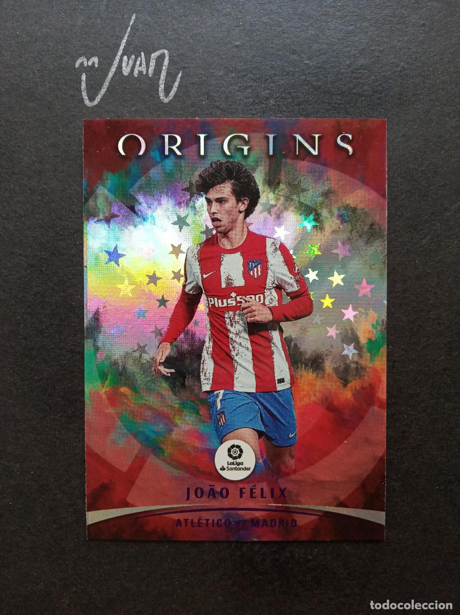 Figurine di Calcio: 81 PURPLE ASTRO JOAO FELIX ATLETICO MADRID PORTUGAL⚽ PANINI&reg; CHRONICLES ORIGINS LIGA 2021 2022 21 22