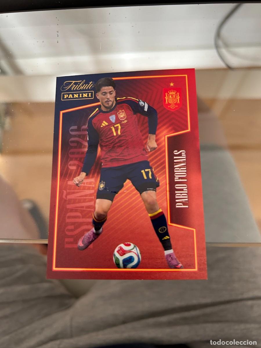 Cromos de f&uacute;tbol: PABLO FORNALS TRIBUTO A LA SELECCION NUEVO