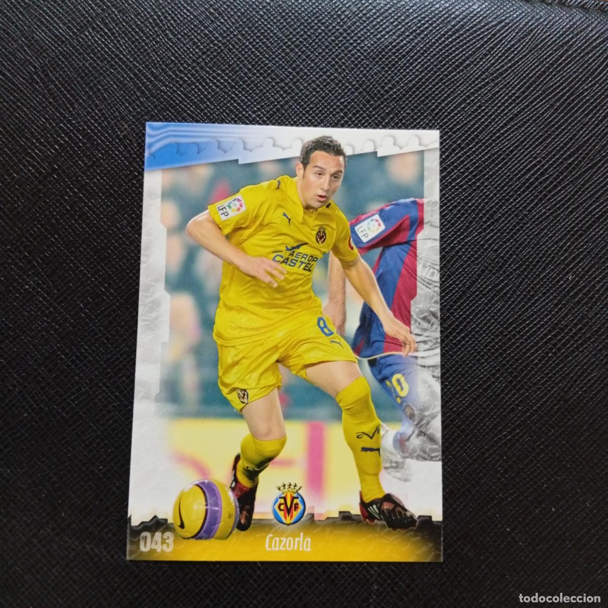 Cromos de f&uacute;tbol: 43 CAZORLA VILLARREAL MUNDICROMO QUIZ GAME 2008 2009 FUTBOL 08 09 - A211 PG5