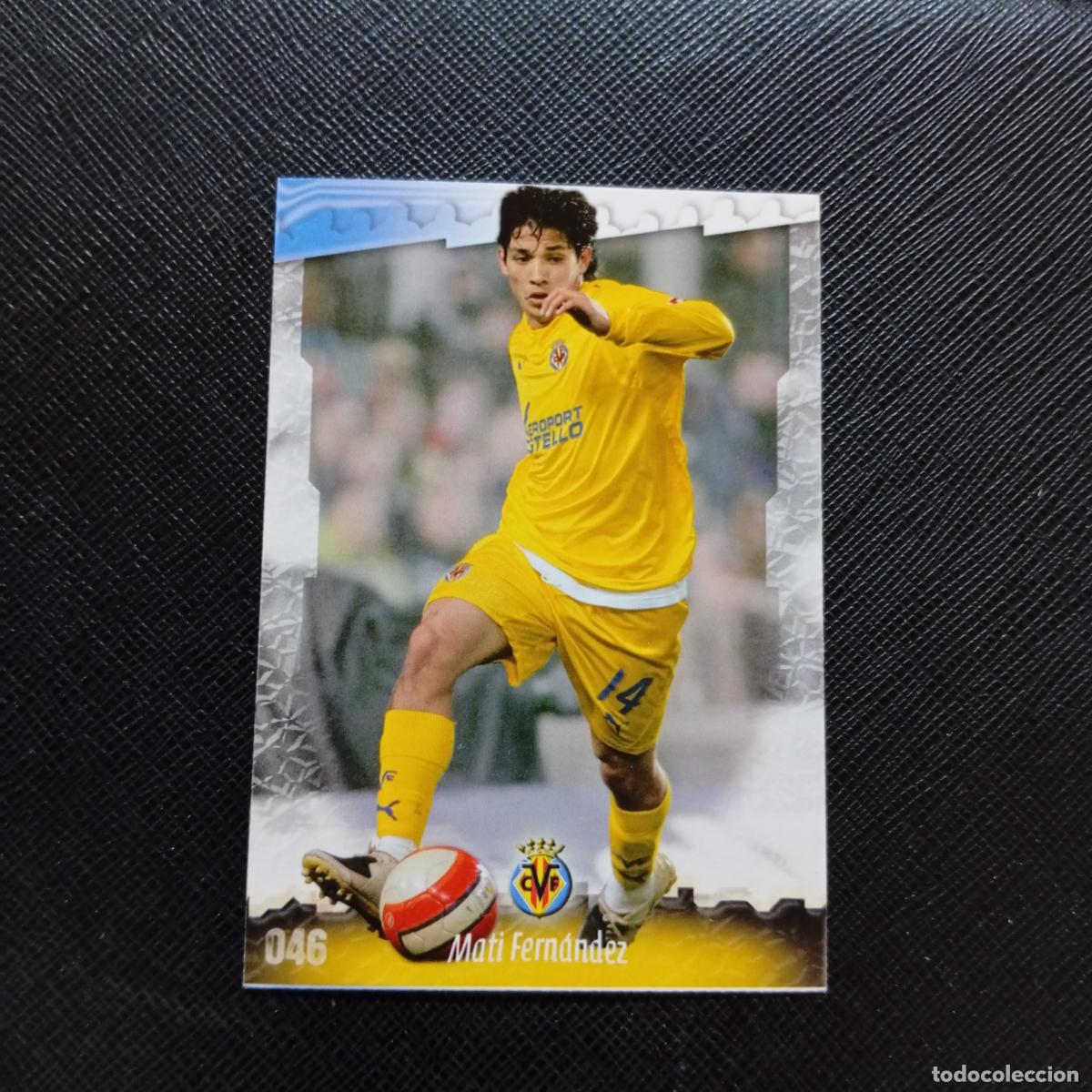 Cromos de f&uacute;tbol: 46 MATI FERNANDEZ VILLARREAL MUNDICROMO QUIZ GAME 2008 2009 FUTBOL 08 09 - A211 PG6