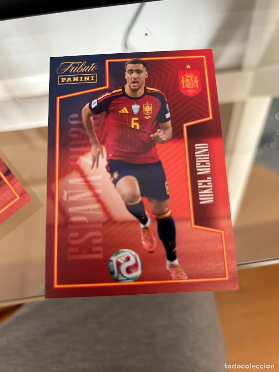 Cromos de f&uacute;tbol: MIKEL MERINO TRIBUTO A LA SELECCION NUEVO