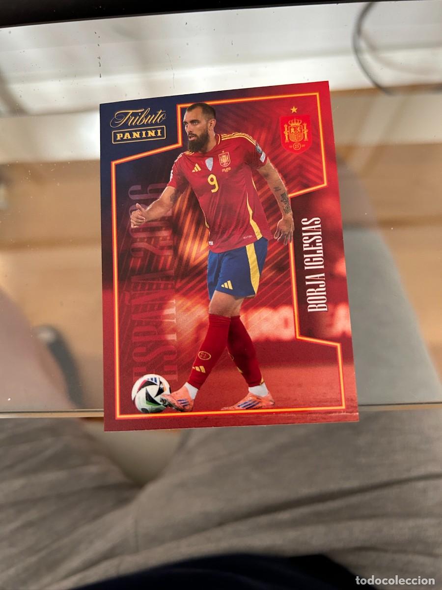 Cromos de f&uacute;tbol: BORJA IGLESIAS TRIBUTO A LA SELECCION NUEVO