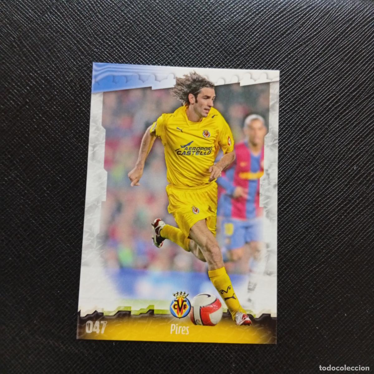 Cromos de f&uacute;tbol: 47 PIRES VILLARREAL MUNDICROMO QUIZ GAME 2008 2009 FUTBOL 08 09 - A211 PG6