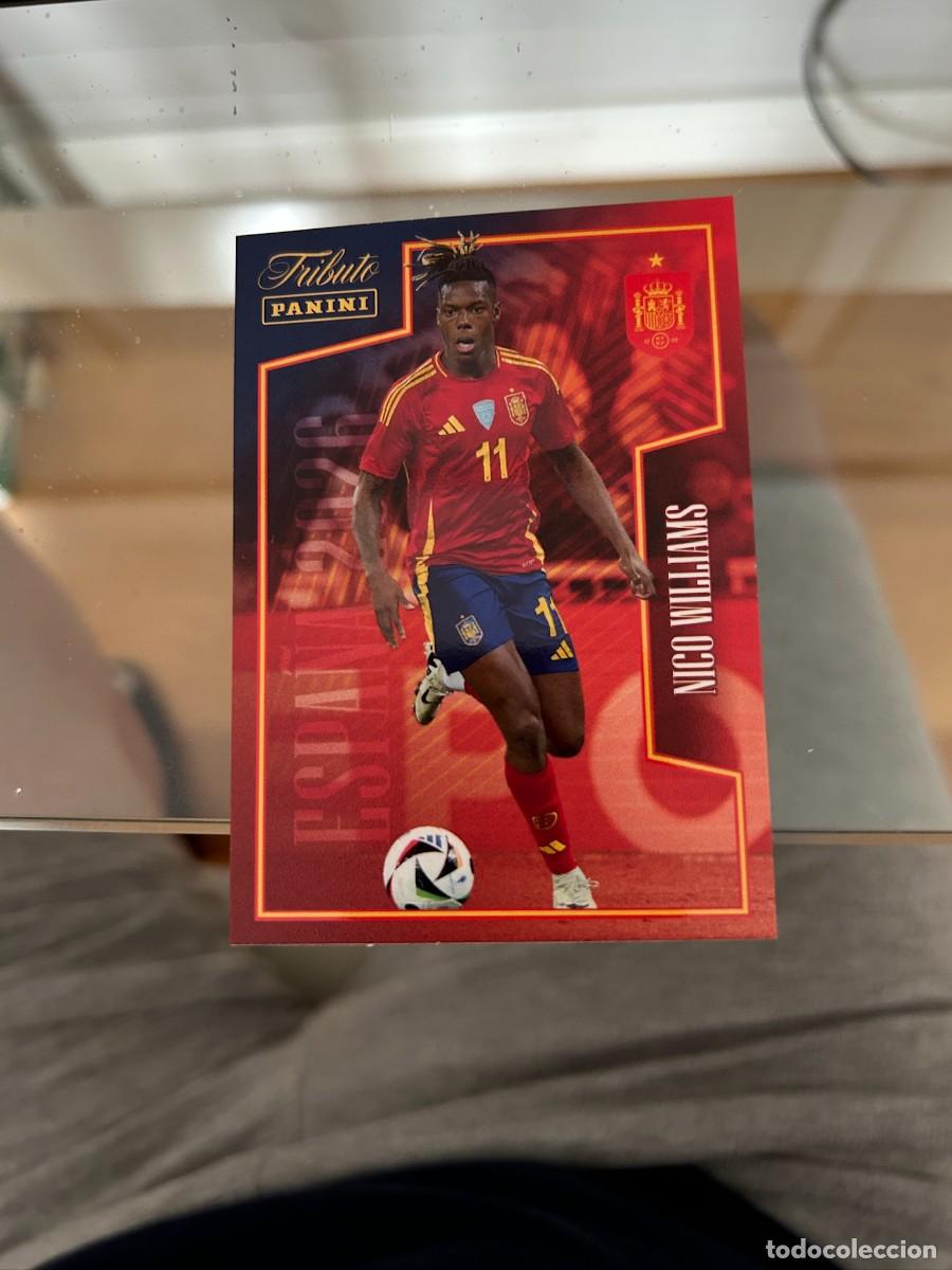 Cromos de f&uacute;tbol: NICO WILLIAMS TRIBUTO A LA SELECCION NUEVO