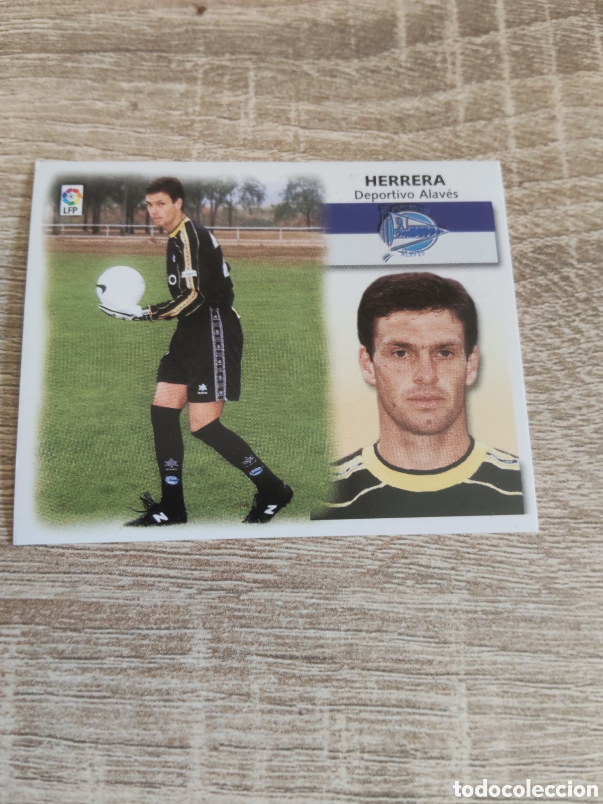 Cromos de f&uacute;tbol: Herrera coloca Alav&eacute;s liga 1999 2000 99 00 ediciones este