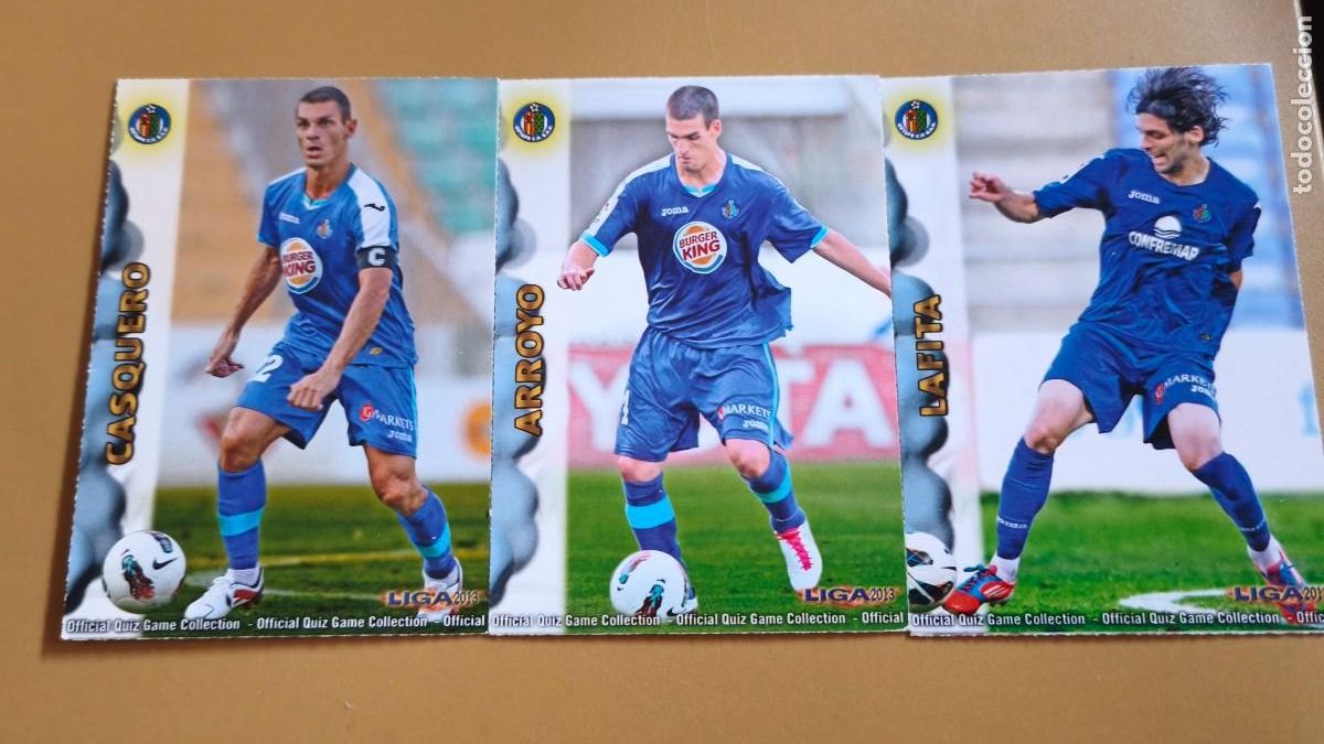 Cartes &agrave; collectionner de Football: arroyo casquero lafita, liga 2013 mundicromo, mismo numero 281