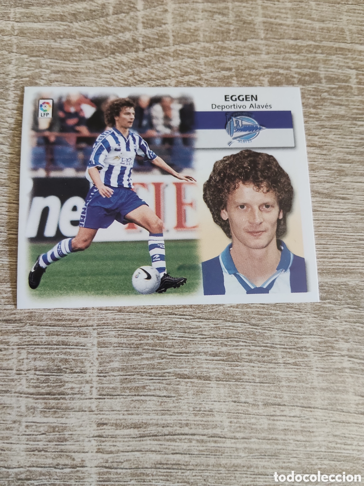 Cromos de f&uacute;tbol: Eggen coloca Alav&eacute;s liga 1999 2000 99 00 ediciones este