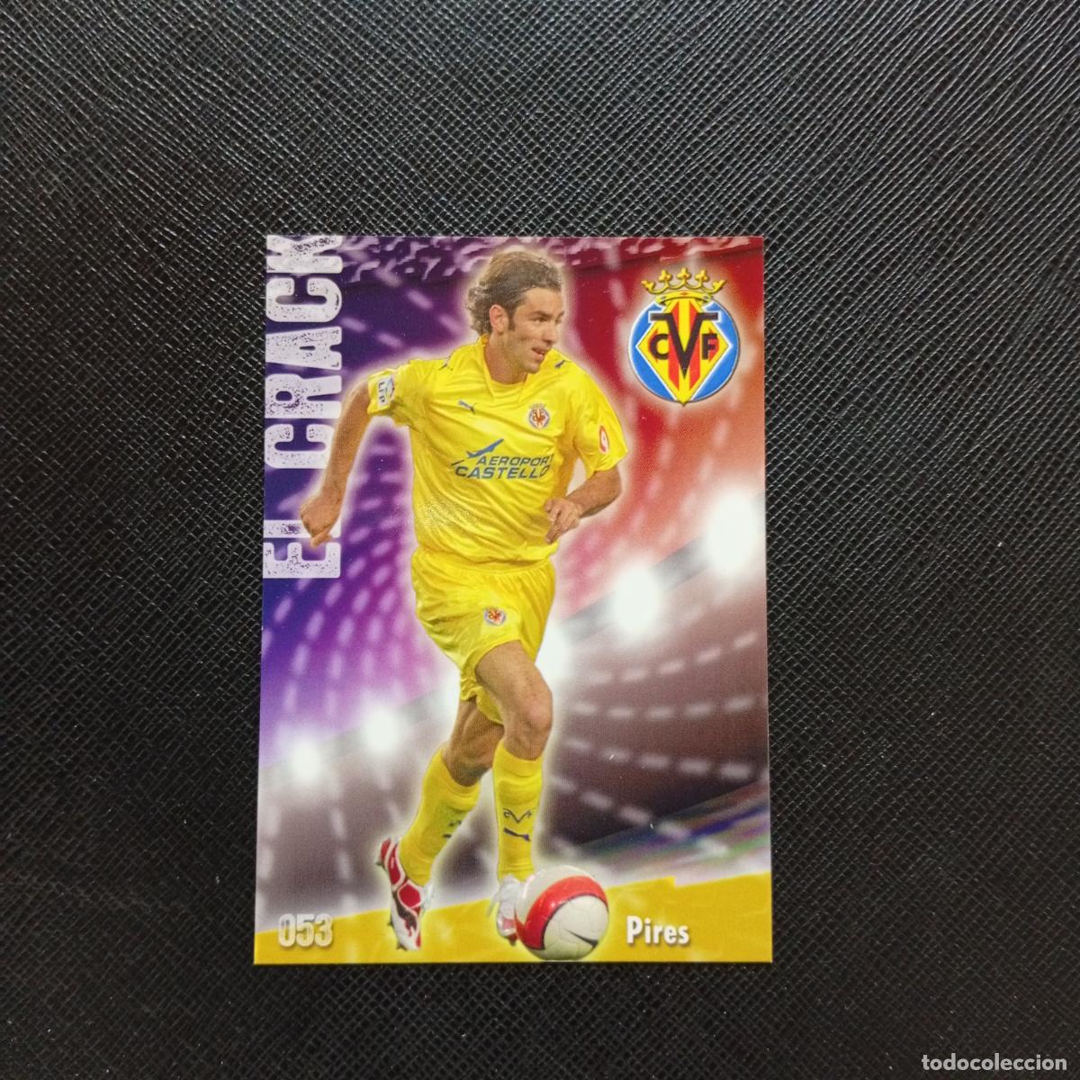 Cromos de f&uacute;tbol: 53 PIRES VILLARREAL MUNDICROMO QUIZ GAME 2008 2009 FUTBOL 08 09 - A211 PG7 MATE