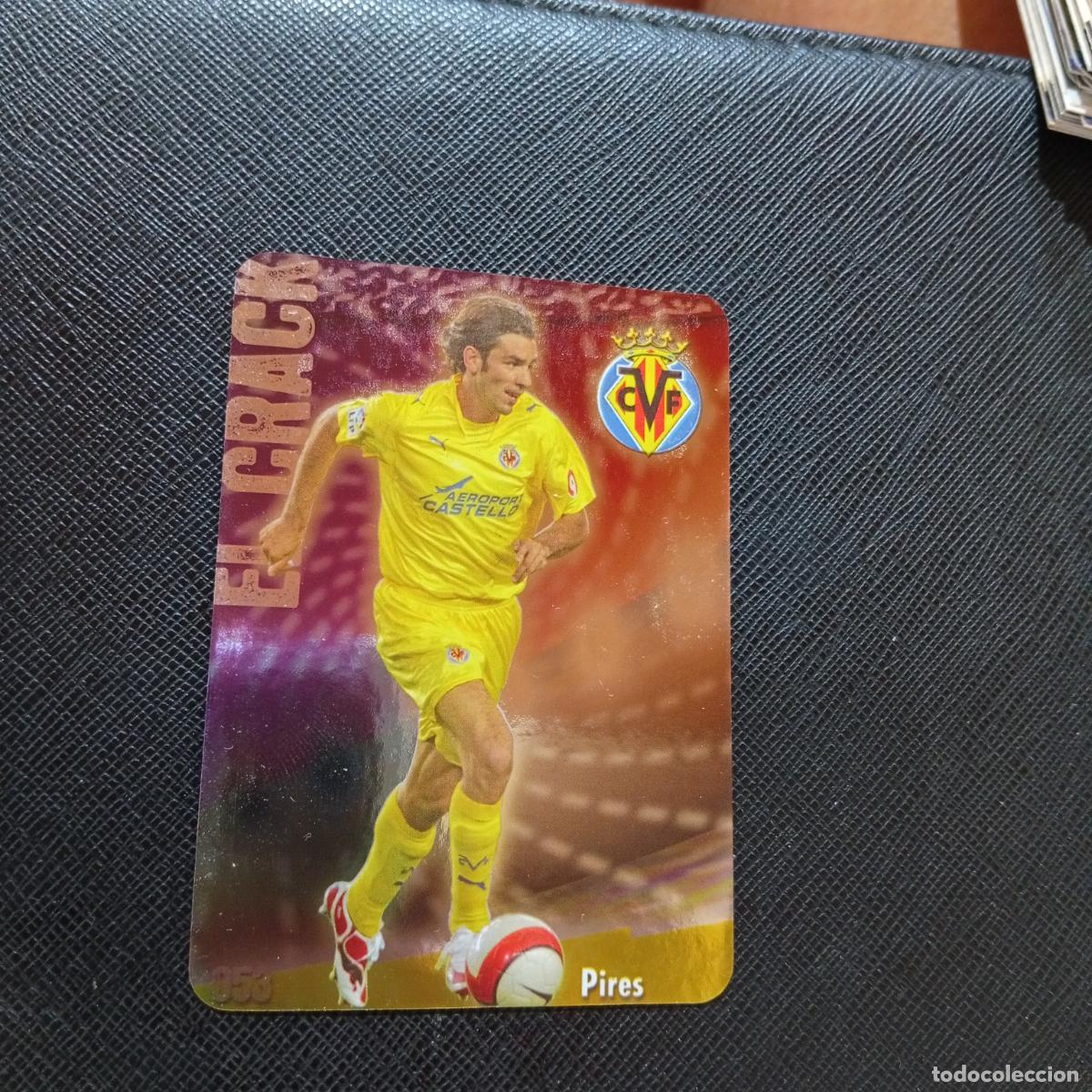 Cromos de f&uacute;tbol: 53 PIRES VILLARREAL MUNDICROMO QUIZ GAME 2008 2009 FUTBOL 08 09 - A211 PG42 ESQUINAS REDONDAS