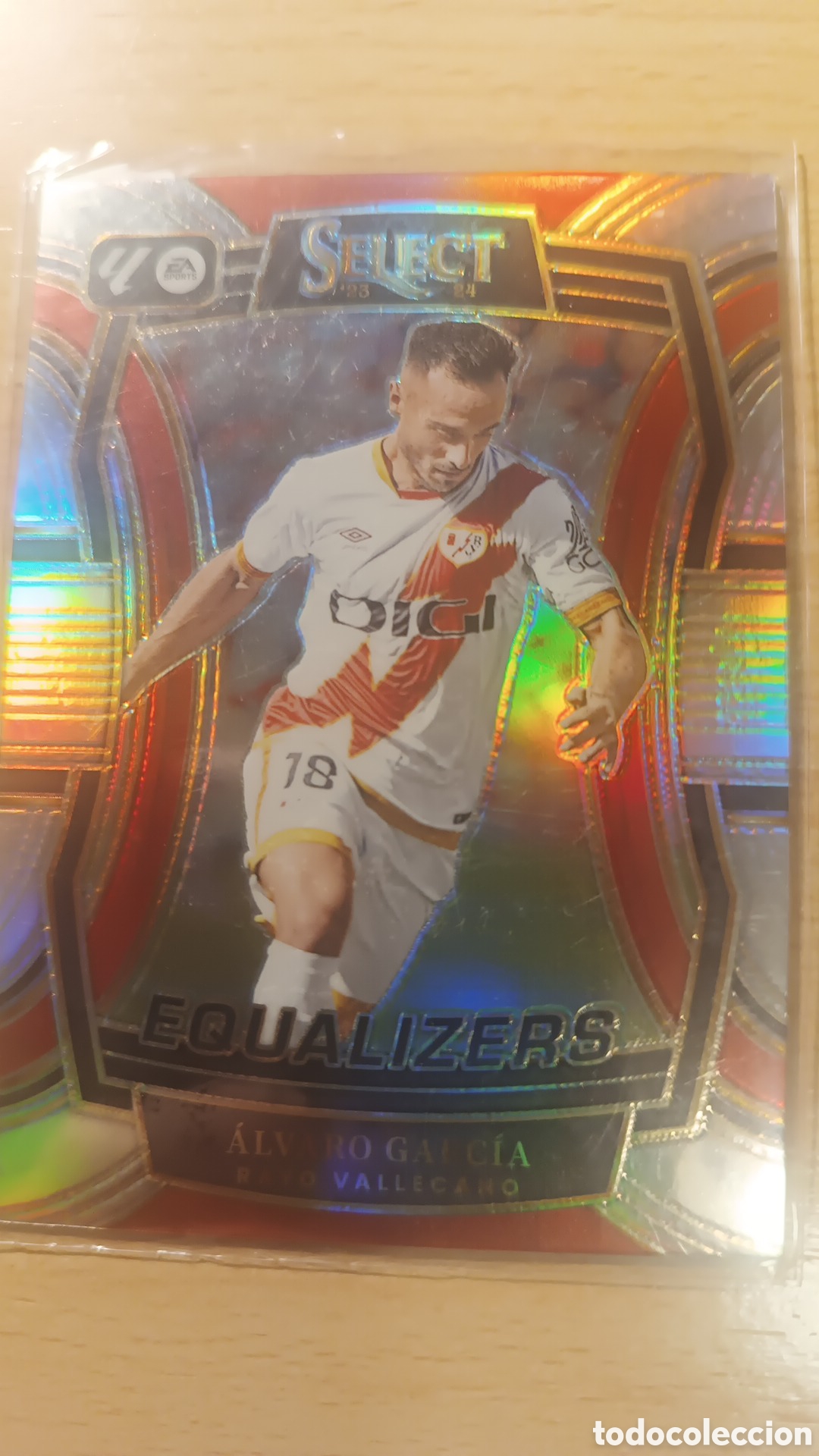 Cromos de f&uacute;tbol: 14 ALVARO GARCIA EQUALIZERS RAYO VALLECANO SELECT LA LIGA 2023 2024 PANINI 23 24