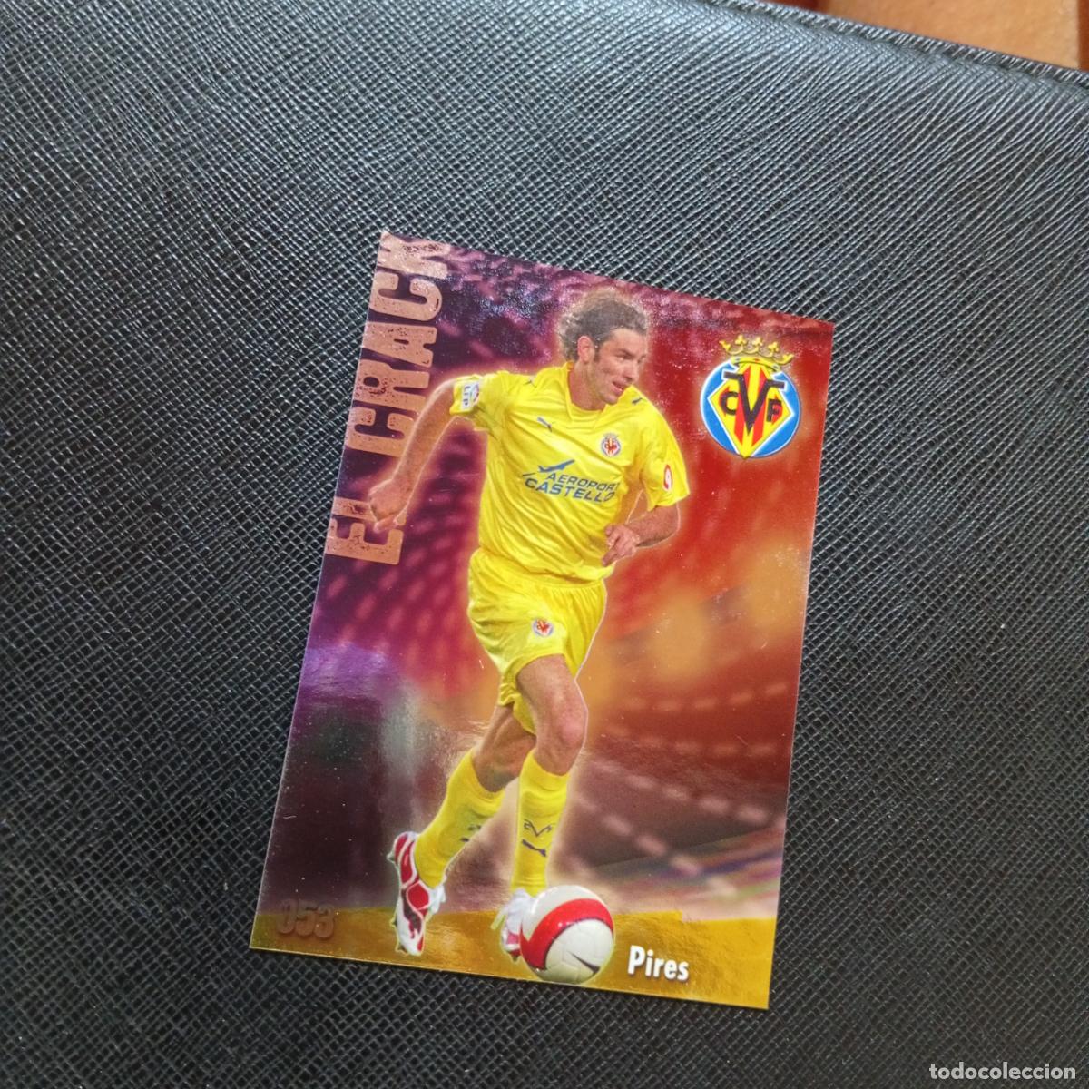 Cromos de f&uacute;tbol: 53 PIRES VILLARREAL MUNDICROMO QUIZ GAME 2008 2009 FUTBOL 08 09 - A211 PG49 ESQUINAS RECTAS