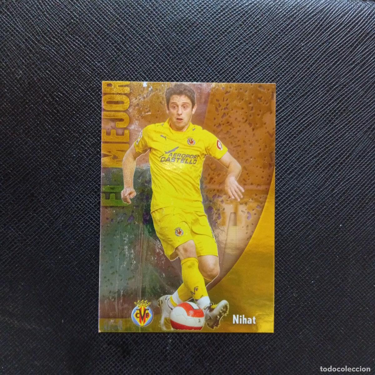 Cromos de f&uacute;tbol: 54 NIHAT VILLARREAL MUNDICROMO QUIZ GAME 2008 2009 FUTBOL 08 09 - A211 PG7 ESQUINAS RECTAS