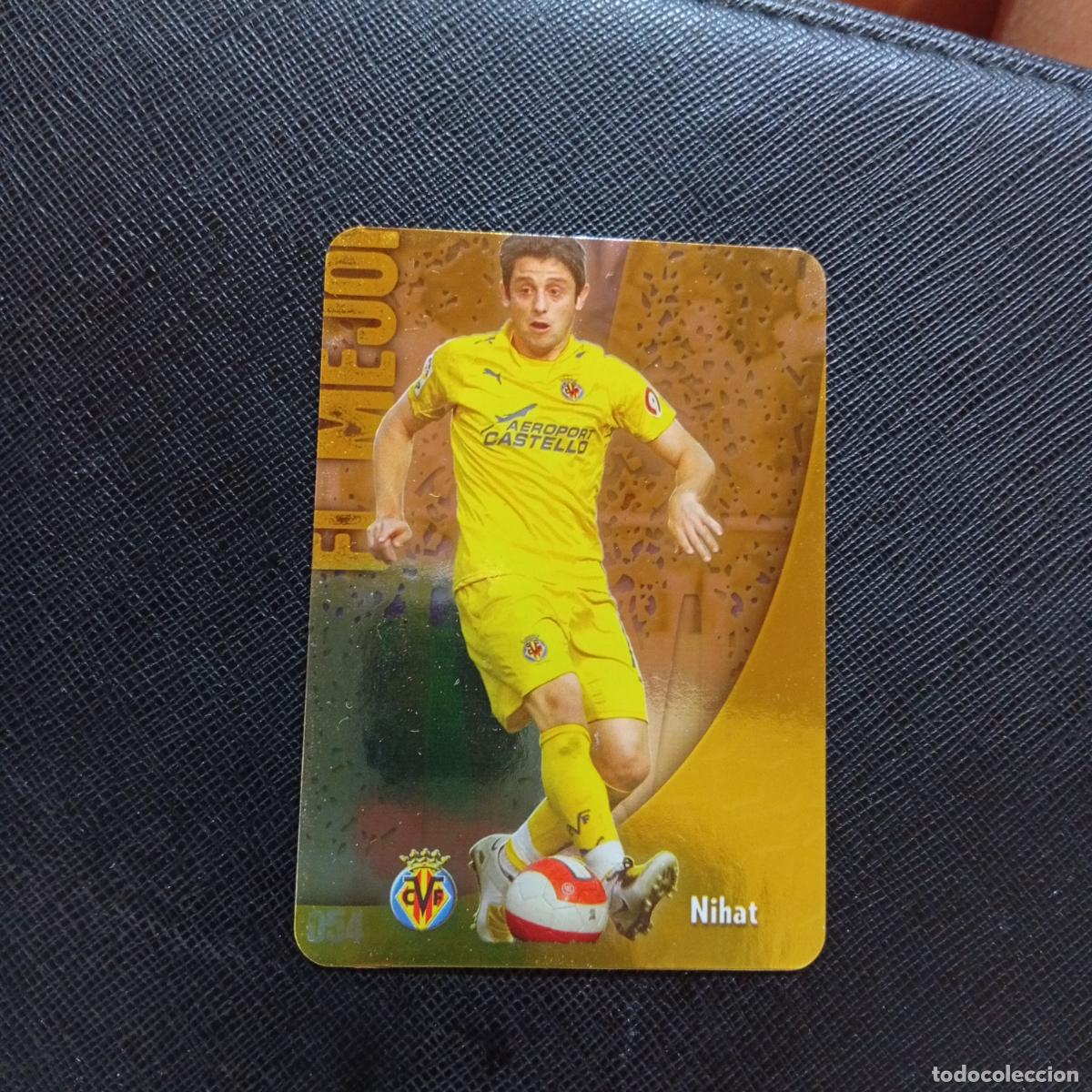 Cromos de f&uacute;tbol: 54 NIHAT VILLARREAL MUNDICROMO QUIZ GAME 2008 2009 FUTBOL 08 09 - A211 PG42 ESQUINAS REDONDAS