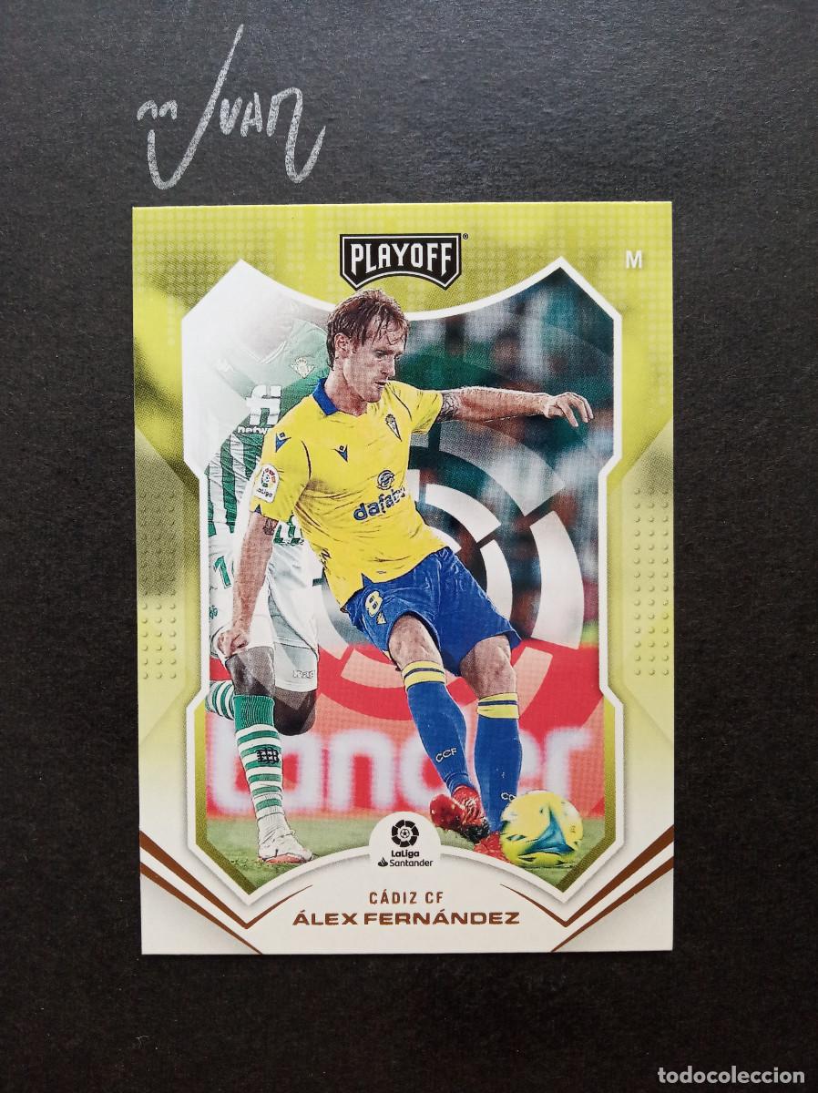 Cromos de Futebol: N&ordm; 64 ALEX FERNANDEZ CADIZ CF ⚽ PANINI &reg; CHRONICLES PLAYOFF LIGA SOCCER 2021 2022 21 22 NUEVO