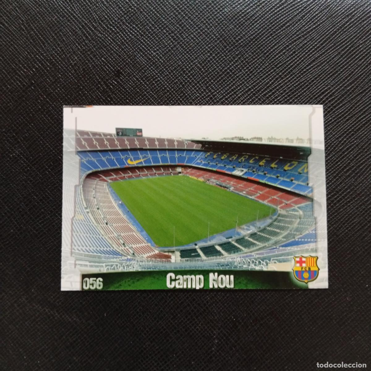 Cromos de f&uacute;tbol: 56 CAMP NOU BARCELONA MUNDICROMO QUIZ GAME 2008 2009 FUTBOL 08 09 - A211 PG7 ESQUINAS RECTAS