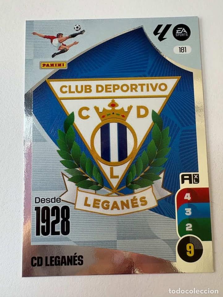 Cromos de f&uacute;tbol: Carta Escudo Legan&eacute;s 181 Adrenalyn 2024-25