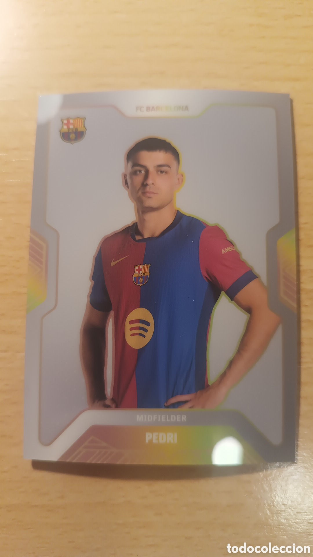 Cromos de f&uacute;tbol: PEDRI ELEVEN CARD FC BARCELONA 2024 2025 24 25