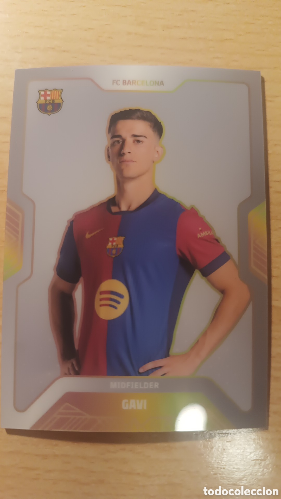 Cromos de f&uacute;tbol: GAVI ELEVEN CARD FC BARCELONA 2024 2025 24 25