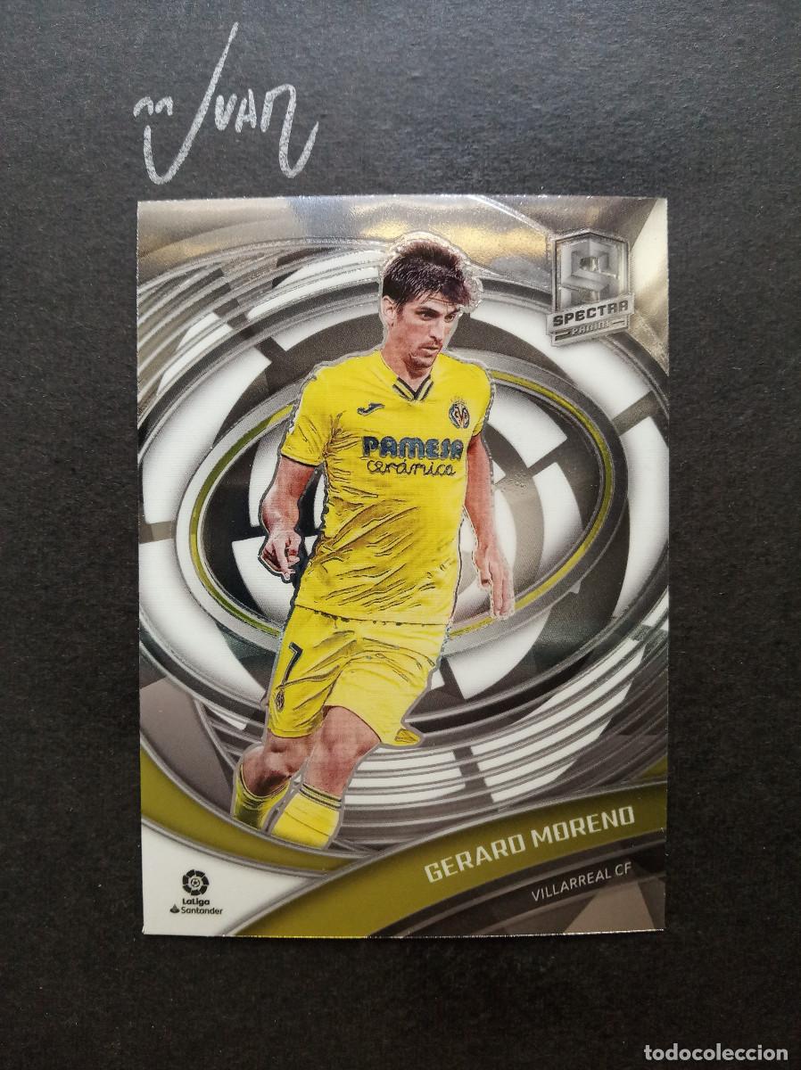 Cartes &agrave; collectionner de Football: N&ordm; 269 GERARD MORENO VILLARREAL CF ⚽ PANINI &reg; CHRONICLES SPECTRA LIGA SOCCER 2021 2022 21 22 NUEVO
