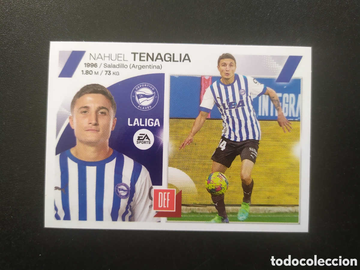 Cromos de f&uacute;tbol: Liga este 2023 2024 23 24 panini Tenaglia n&deg; 5 Alaves