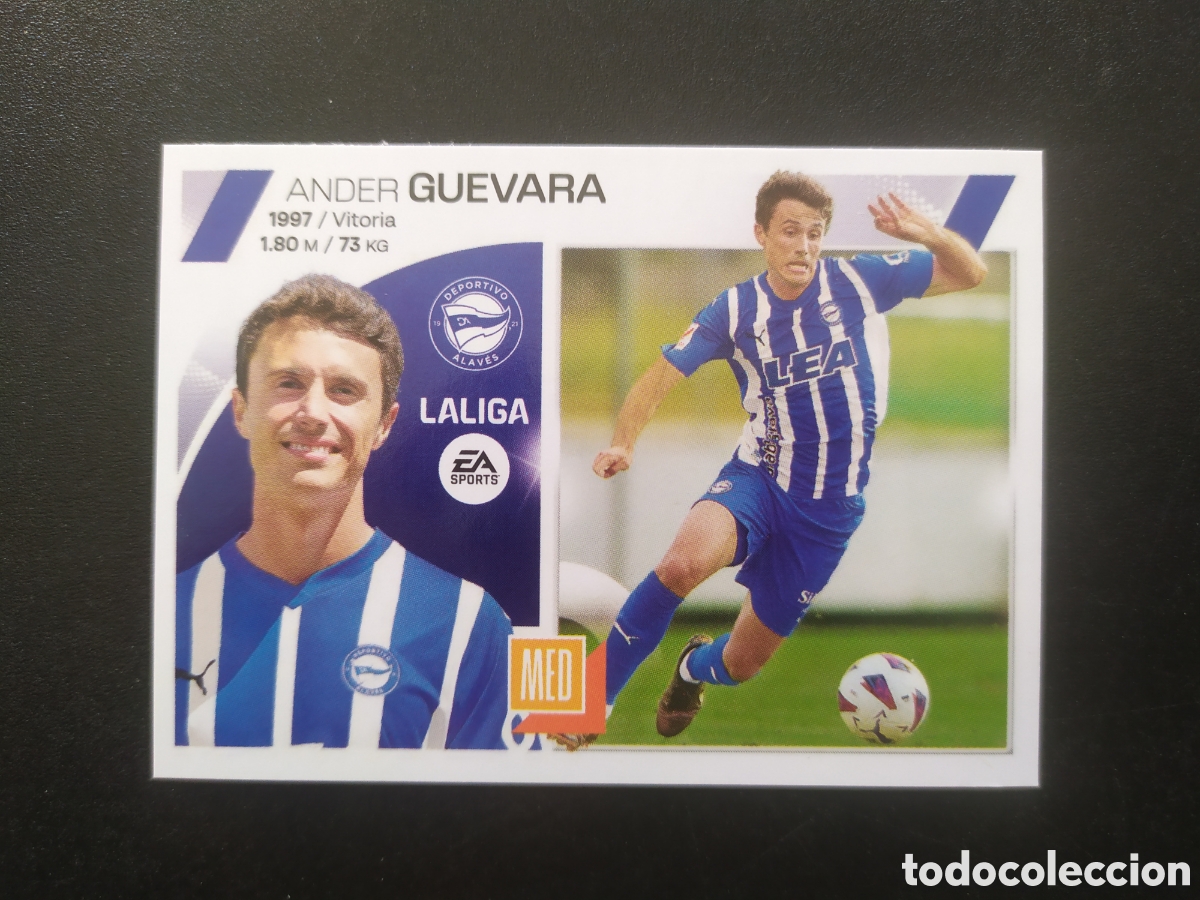 Cromos de f&uacute;tbol: Liga este 2023 2024 23 24 panini Guevara n&deg; 15 Alaves