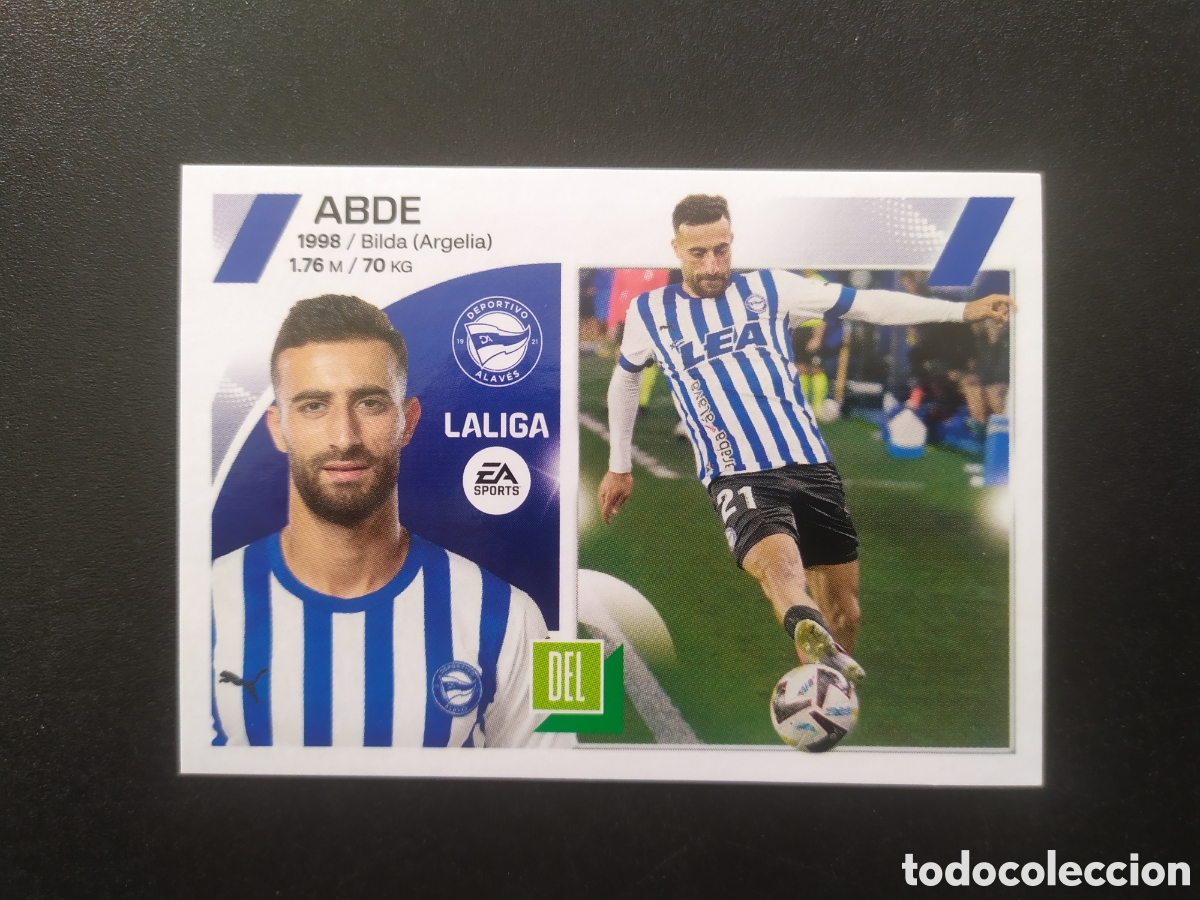 Cromos de f&uacute;tbol: Liga este 2023 2024 23 24 panini Abde n&deg; 20 Alaves