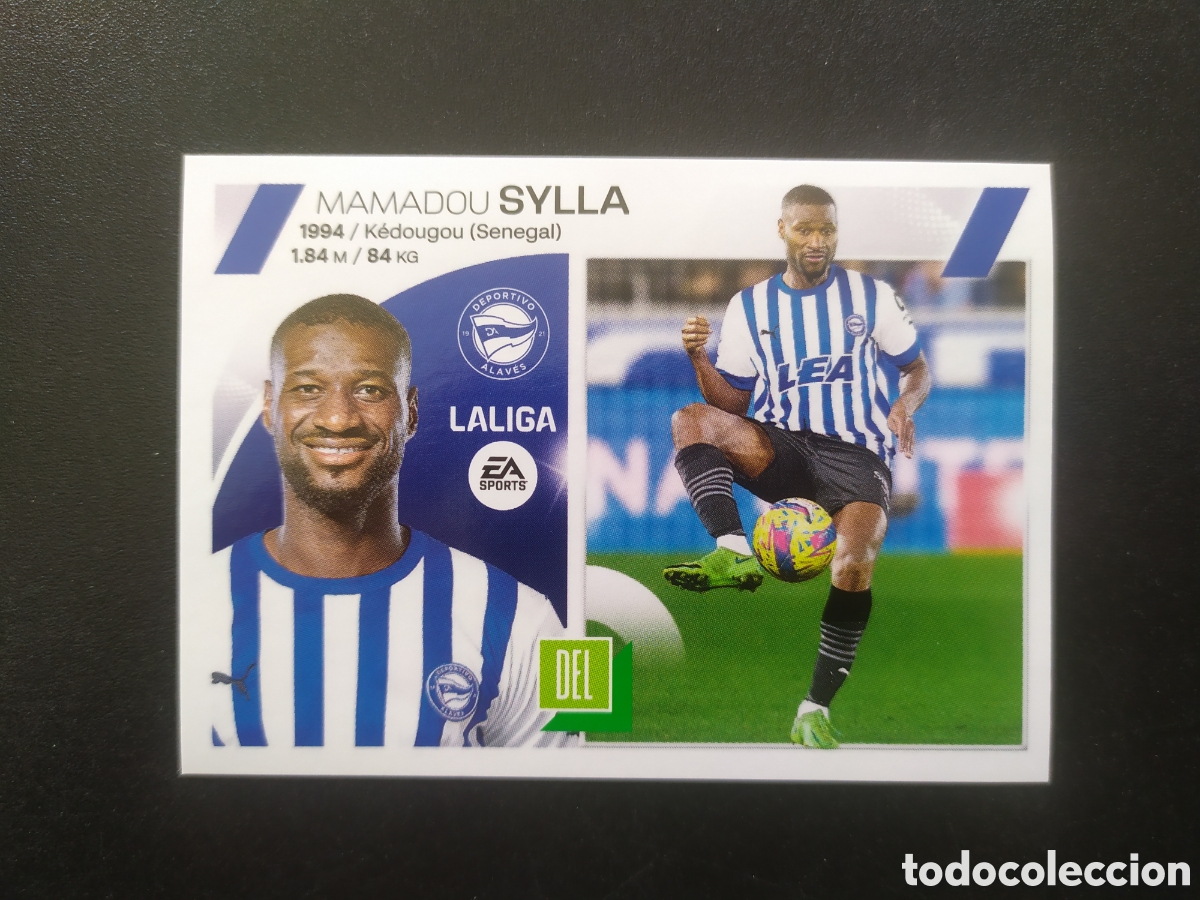Cromos de f&uacute;tbol: Liga este 2023 2024 23 24 panini Sylla n&deg; 18B 18 B Alaves