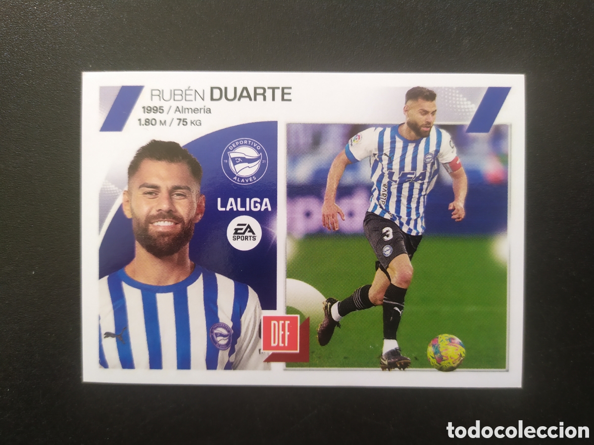 Cromos de f&uacute;tbol: Liga este 2023 2024 23 24 panini Duarte n&deg; 9 Alaves