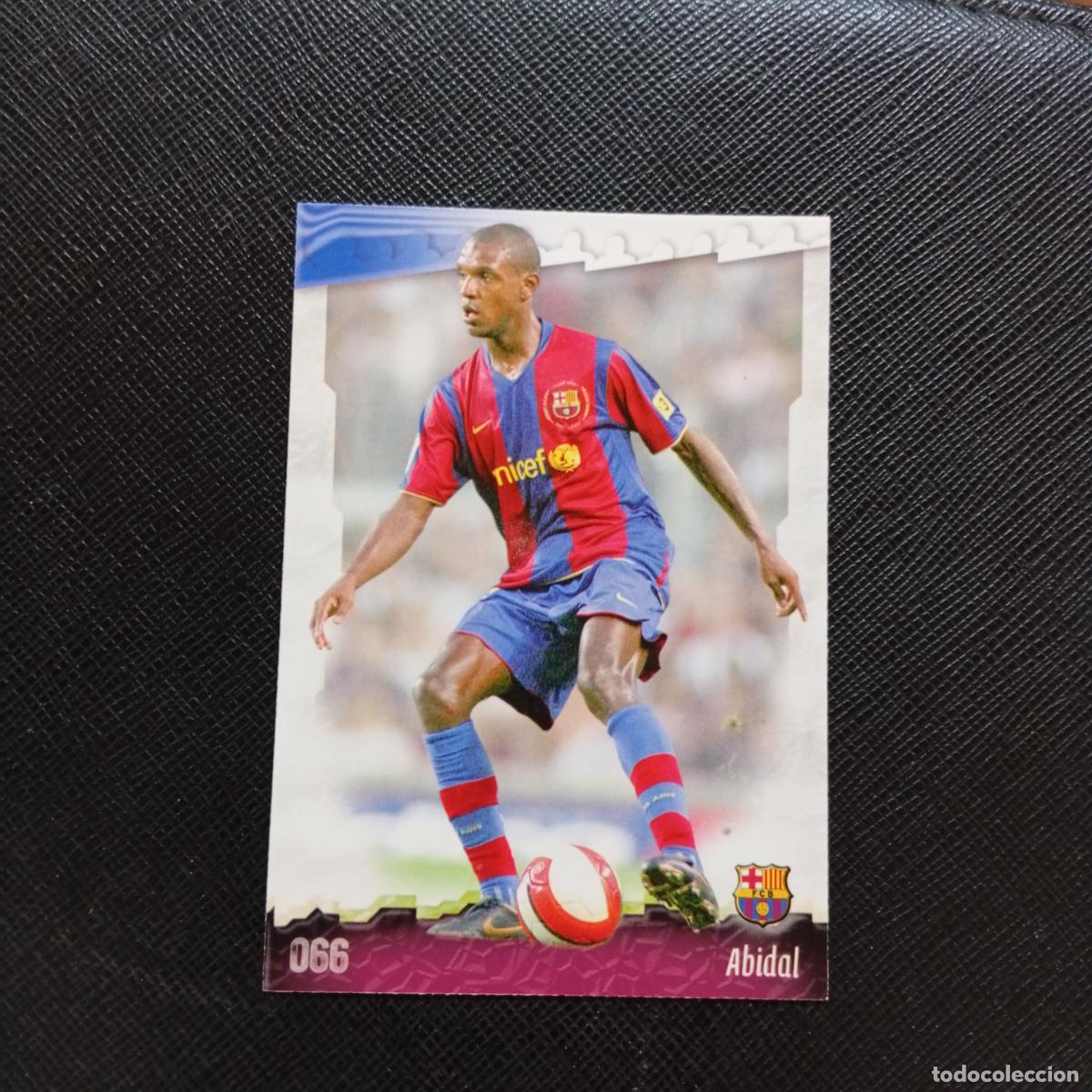Cromos de f&uacute;tbol: 66 ABIDAL BARCELONA MUNDICROMO QUIZ GAME 2008 2009 FUTBOL 08 09 - A211 PG8