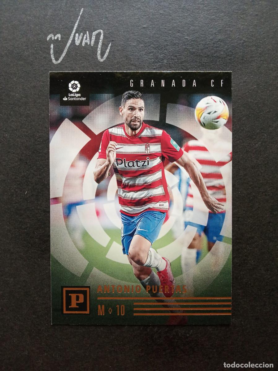 Cartes &agrave; collectionner de Football: N&ordm; 30 ANTONIO PUERTAS GRANADA CF ⚽ PANINI &reg; CHRONICLES LIGA 2021 2022 21 22 NUEVO