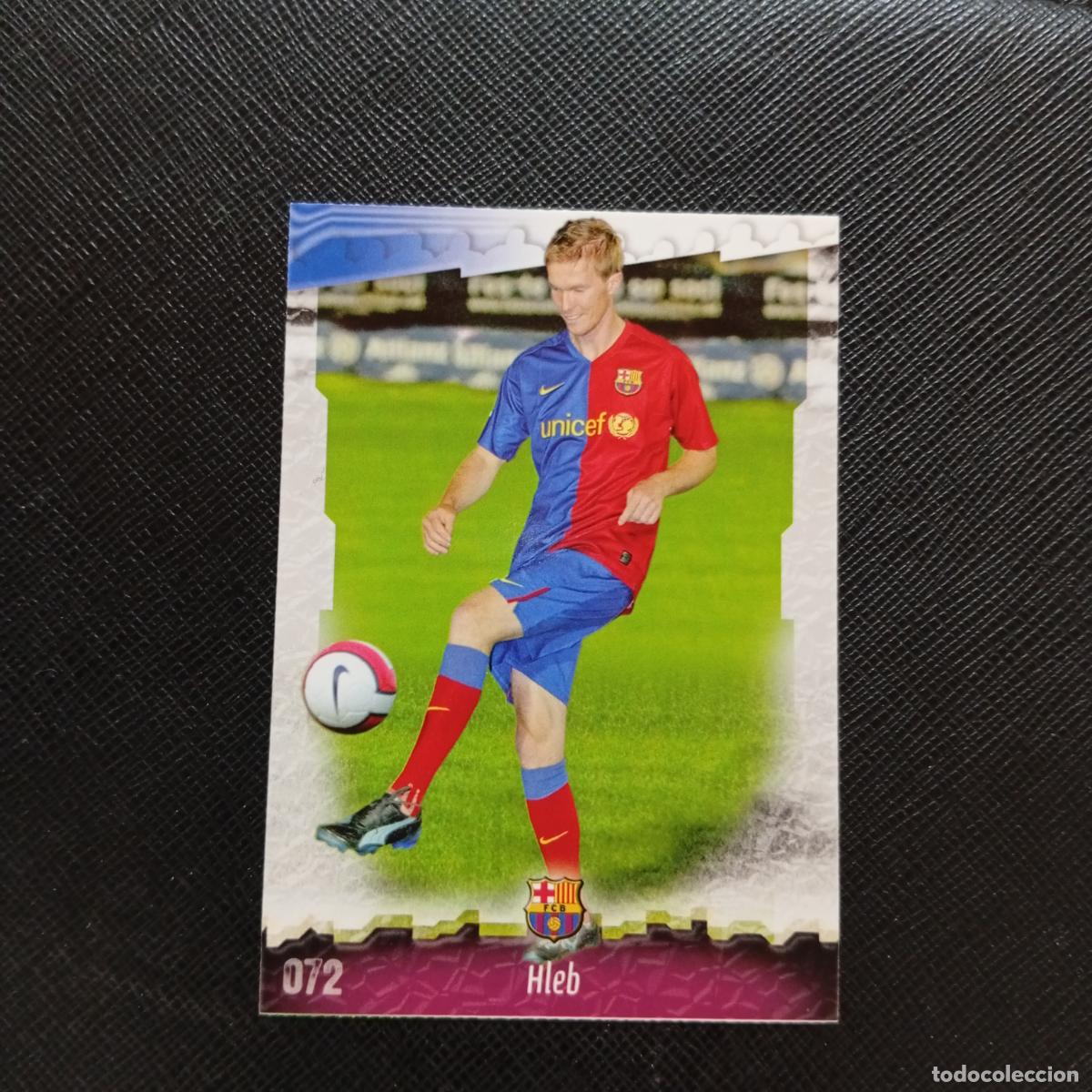 Cromos de f&uacute;tbol: 72 HLEB BARCELONA MUNDICROMO QUIZ GAME 2008 2009 FUTBOL 08 09 - A211 PG10