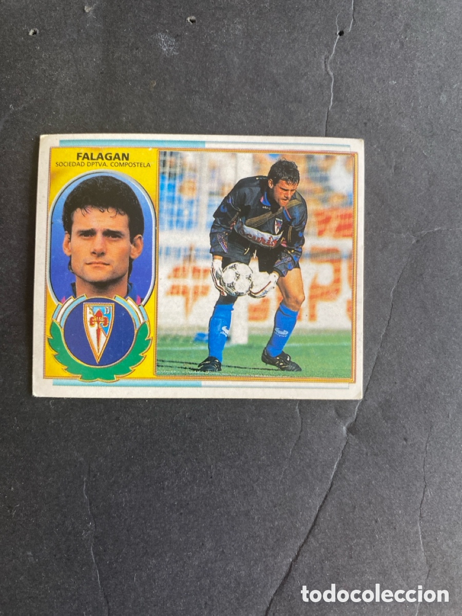 Cromos de f&uacute;tbol: Cromo liga 96/97 SD Compostela nunca pegado