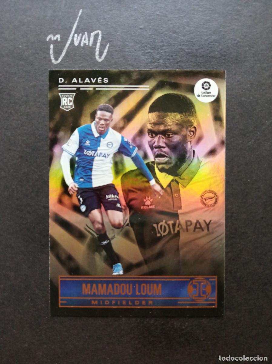 Cartes &agrave; collectionner de Football: N&ordm; 179 ROOKIE MAMADOU LOUM DEPORTIVO ALAVES ⚽ PANINI &reg; CHRONICLES ILLUSIONS LIGA 2021 2022 21 22