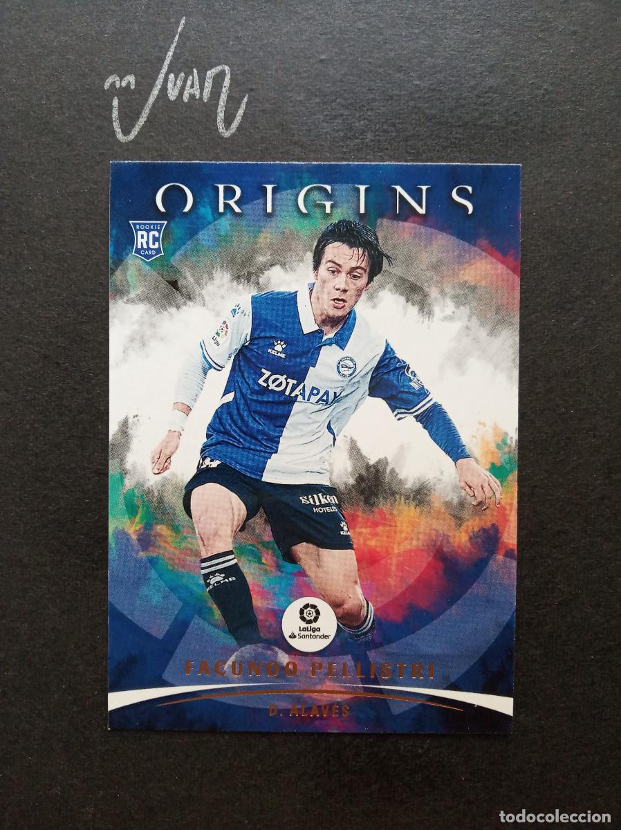 Cartes &agrave; collectionner de Football: N&ordm; 83 ROOKIE FACUNDO PELLISTRI DEPORTIVO ALAVES ⚽ PANINI &reg; CHRONICLES ORIGINS LIGA 2021 2022 21 22