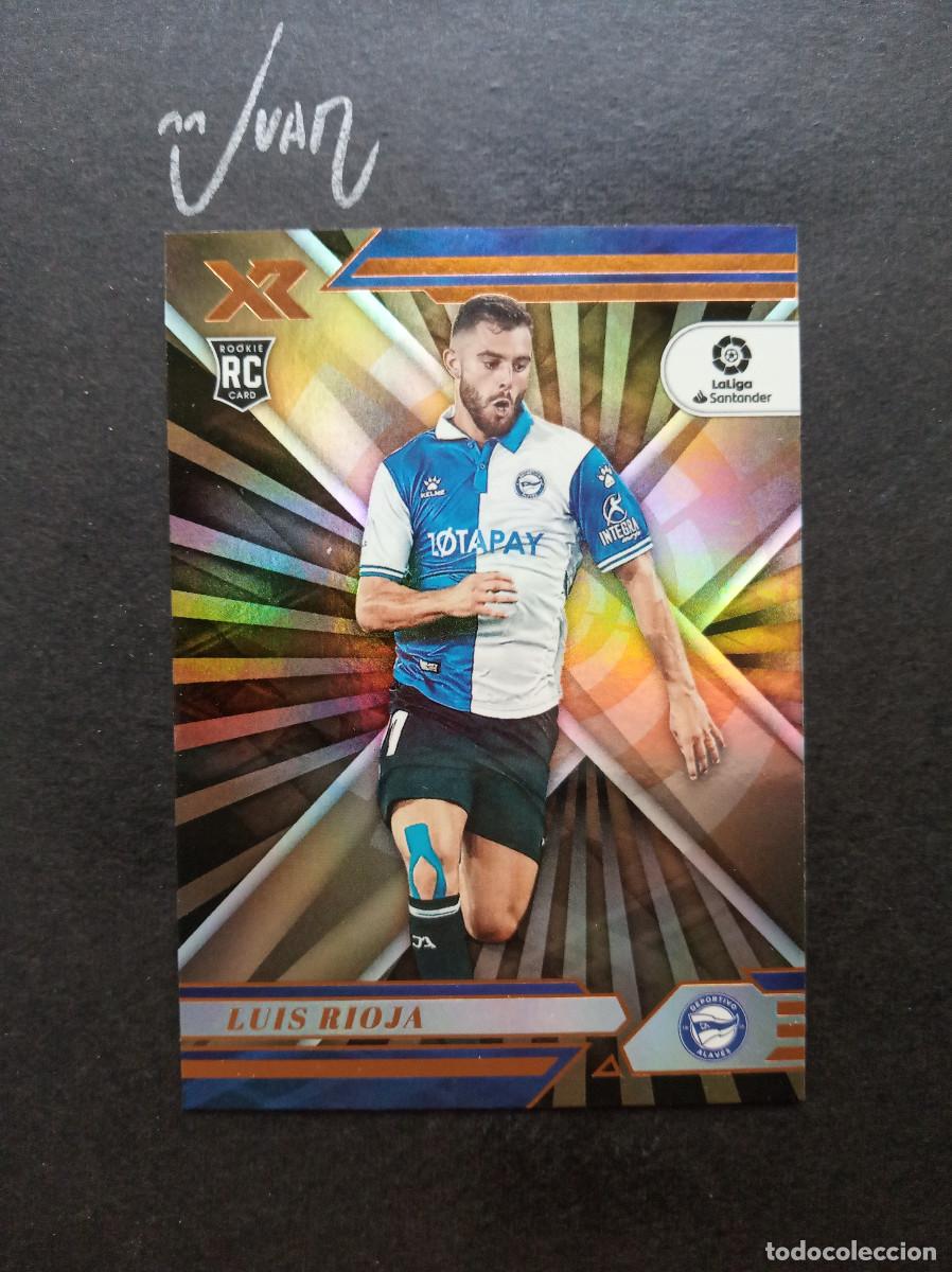 Cartes &agrave; collectionner de Football: N&ordm; 110 ROOKIE LUIS RIOJA DEPORTIVO ALAVES ⚽ PANINI &reg; CHRONICLES XR LIGA 2021 2022 21 22 NUEVO