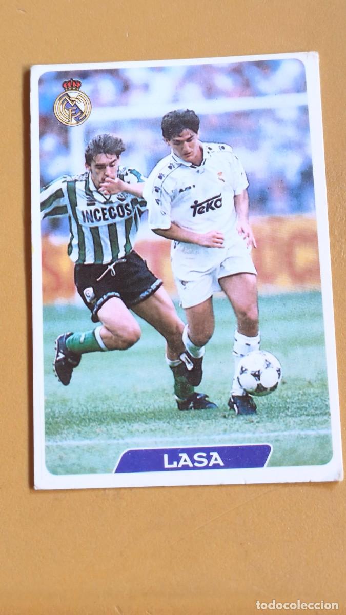 Cartes &agrave; collectionner de Football: lasa, liga 95 96 mundicromo