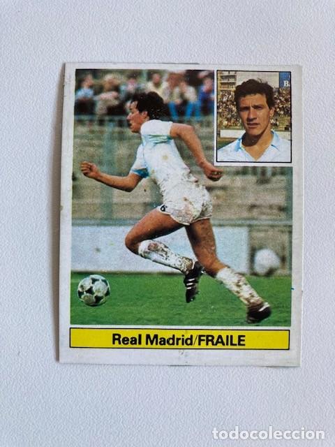 Cartes &agrave; collectionner de Football: FRAILE REAL MADRID FICHAJE 10 81-82 ESTE RECUPERADO