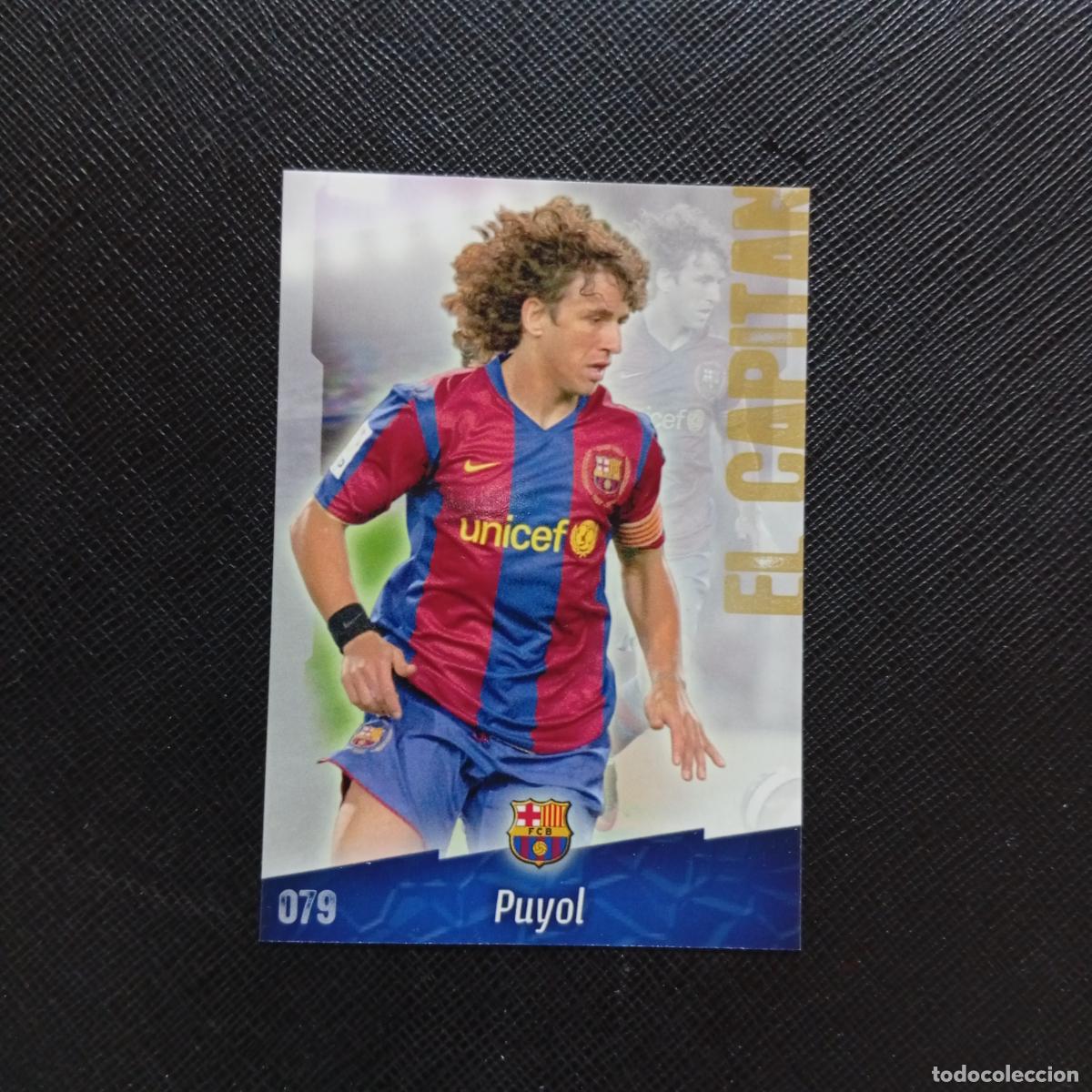 Cromos de f&uacute;tbol: 79 PUYOL BARCELONA MUNDICROMO QUIZ GAME 2008 2009 FUTBOL 08 09 - A32 PG47 MATE