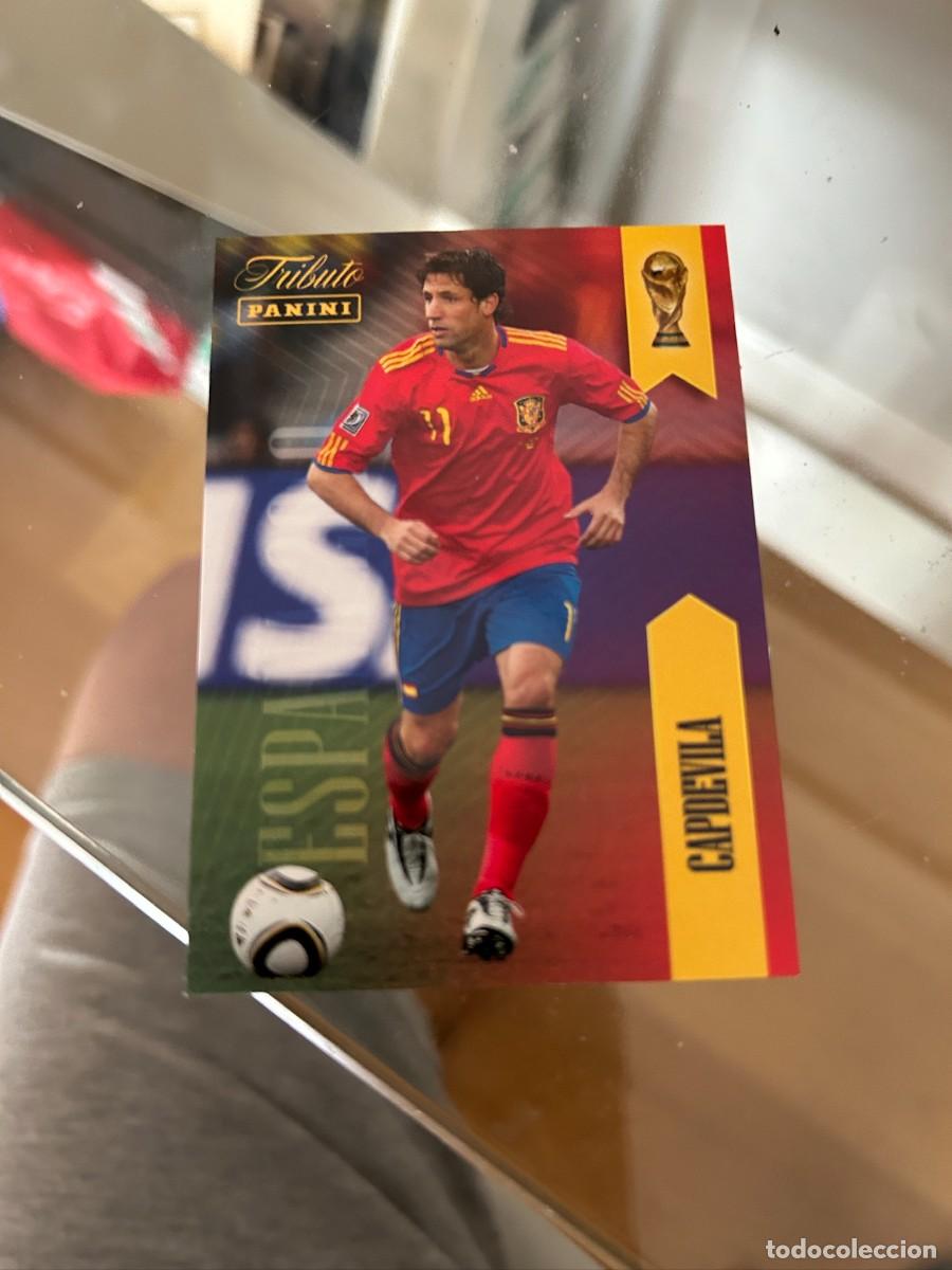 Cromos de f&uacute;tbol: CAPDEVILA TRIBUTO A LA SELECCION 2010 NUEVO
