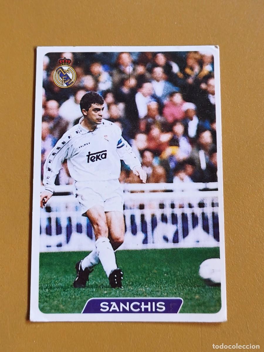 Cartes &agrave; collectionner de Football: sanchis, liga 95 96 mundicromo