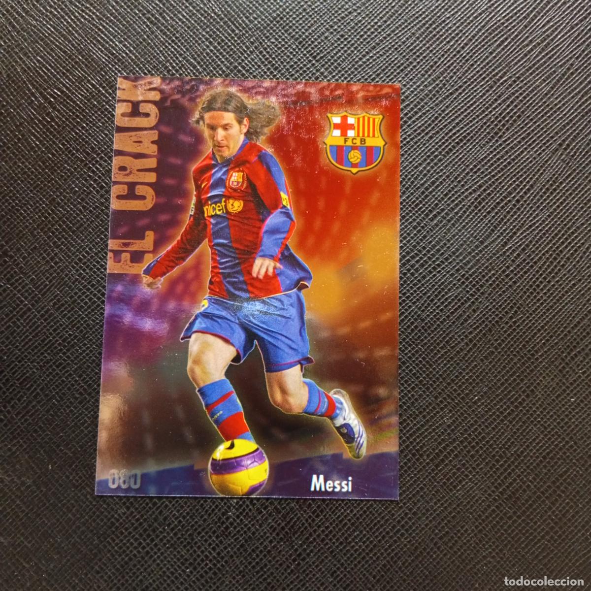 Cromos de f&uacute;tbol: 80 MESSI BARCELONA MUNDICROMO QUIZ GAME 2008 2009 FUTBOL 08 09 - A32 PG54 PUNTAS CUADRADAS
