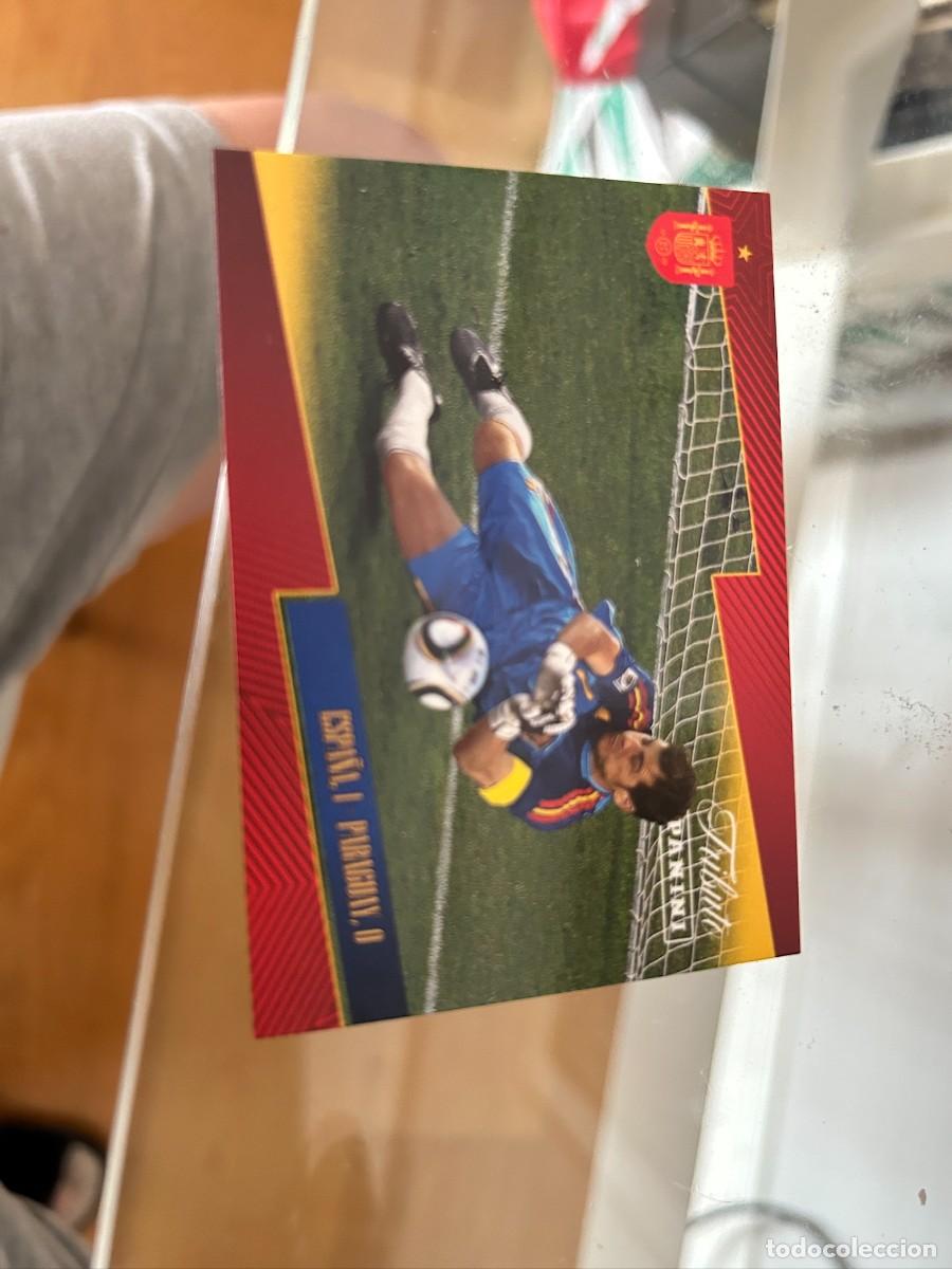 Cromos de f&uacute;tbol: CROMO ESPA&Ntilde;A 1 PORTUGAL 0 TRBUTO NUEVO