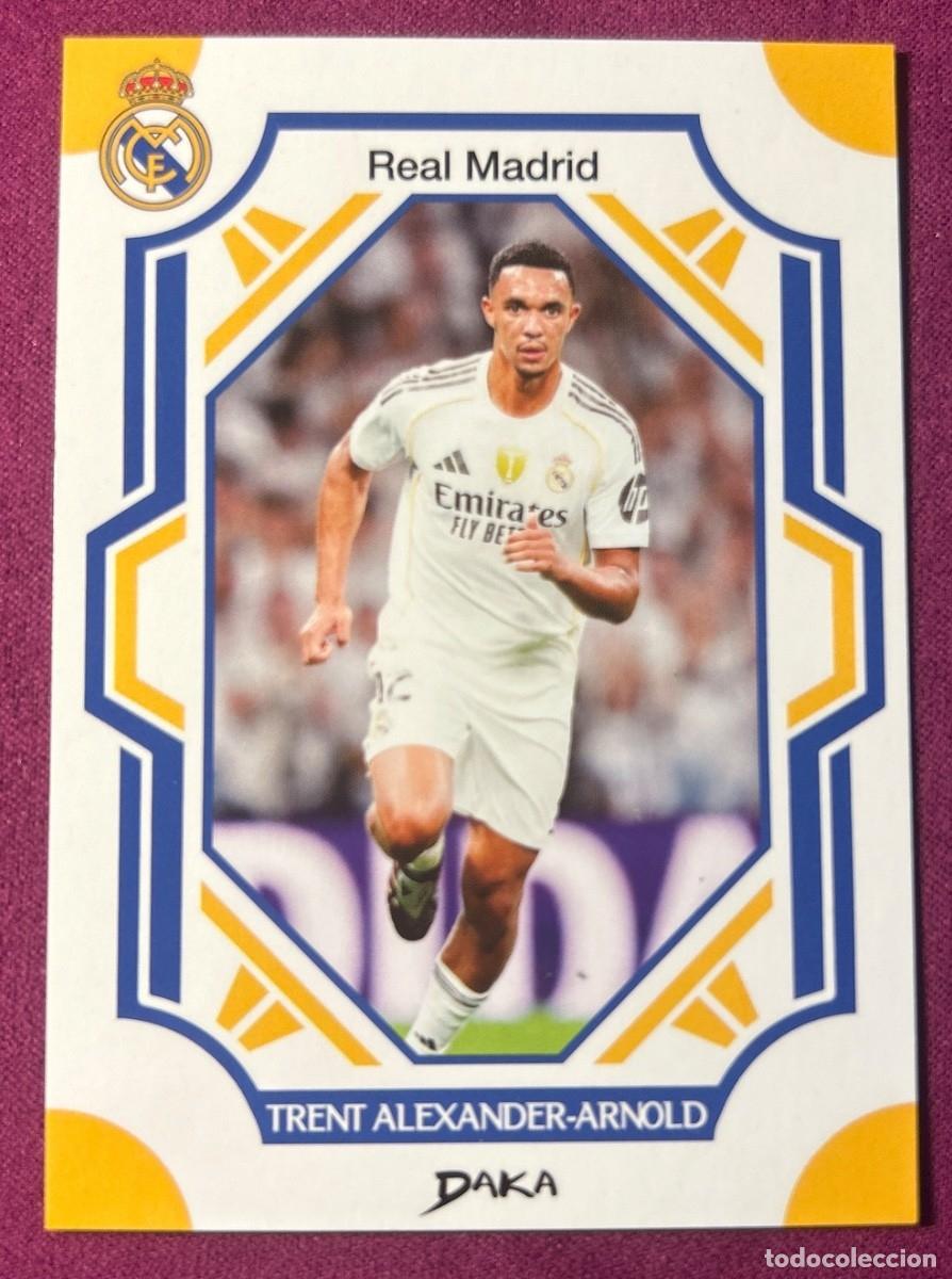 Cromos de f&uacute;tbol: Cromo Trent Alexander-Arnold Real Madrid C.F. Daka Top Audience 2025-2026