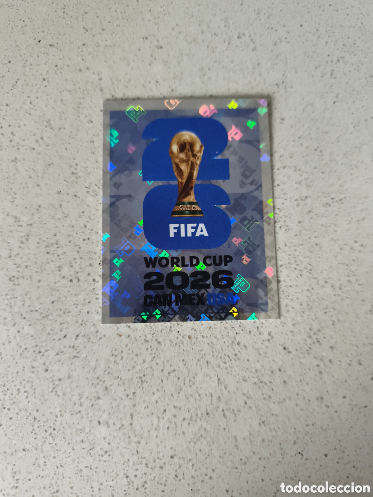 Cromos de f&uacute;tbol: CROMO N&Uacute;MERO FWC 8 LOGO FIFA. MUNDIAL 2026. PANINI.