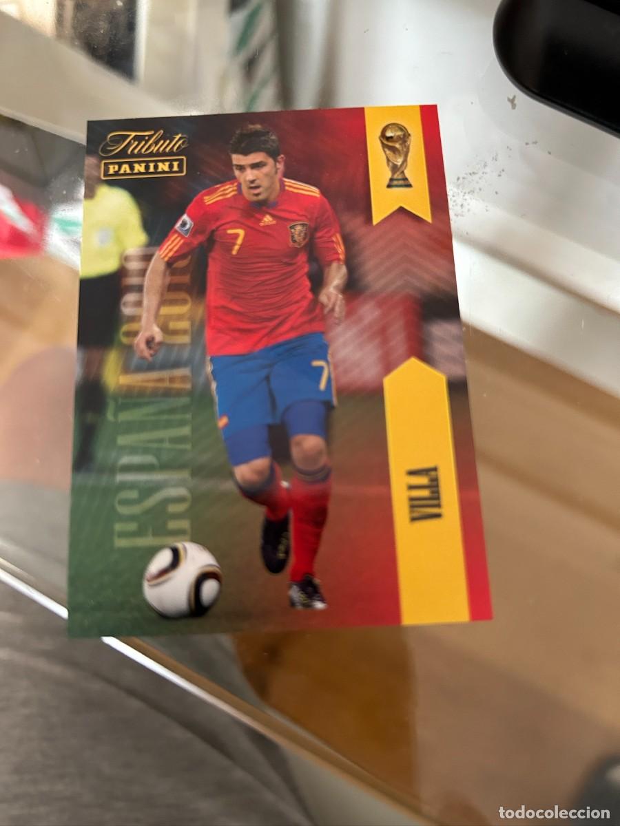 Cromos de f&uacute;tbol: VILLA TRIBUTO A LA SELECCION NUEVO 2010