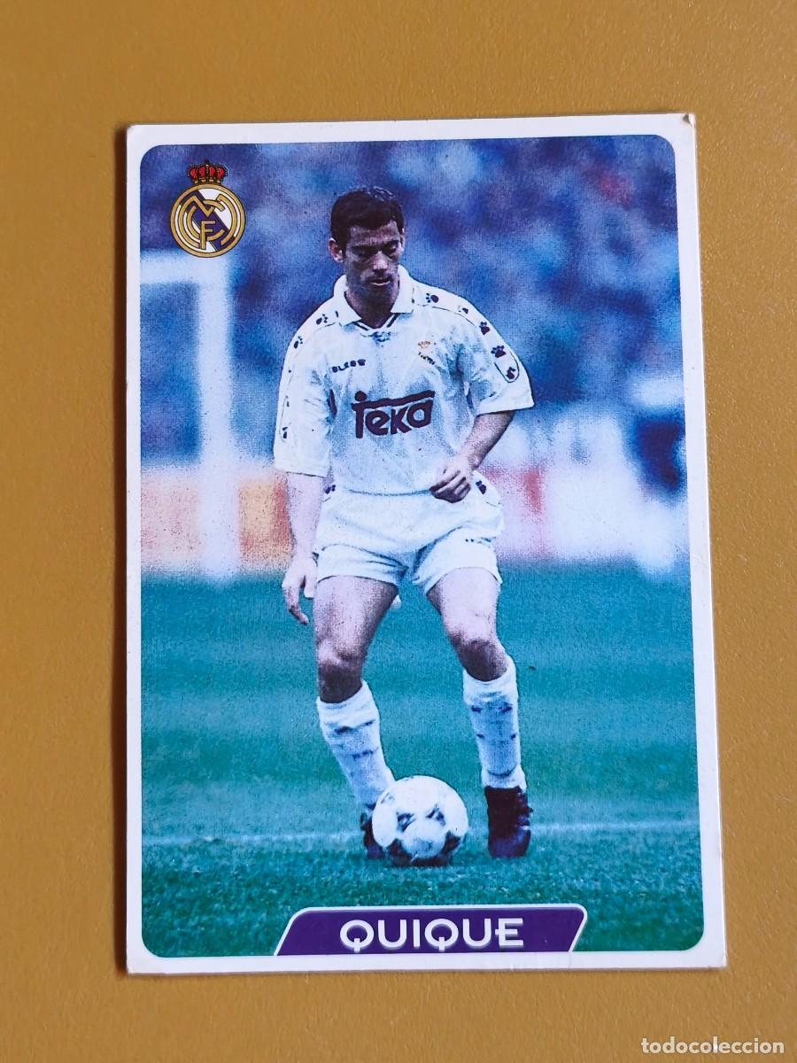 Cartes &agrave; collectionner de Football: quique, liga 95 96 mundicromo